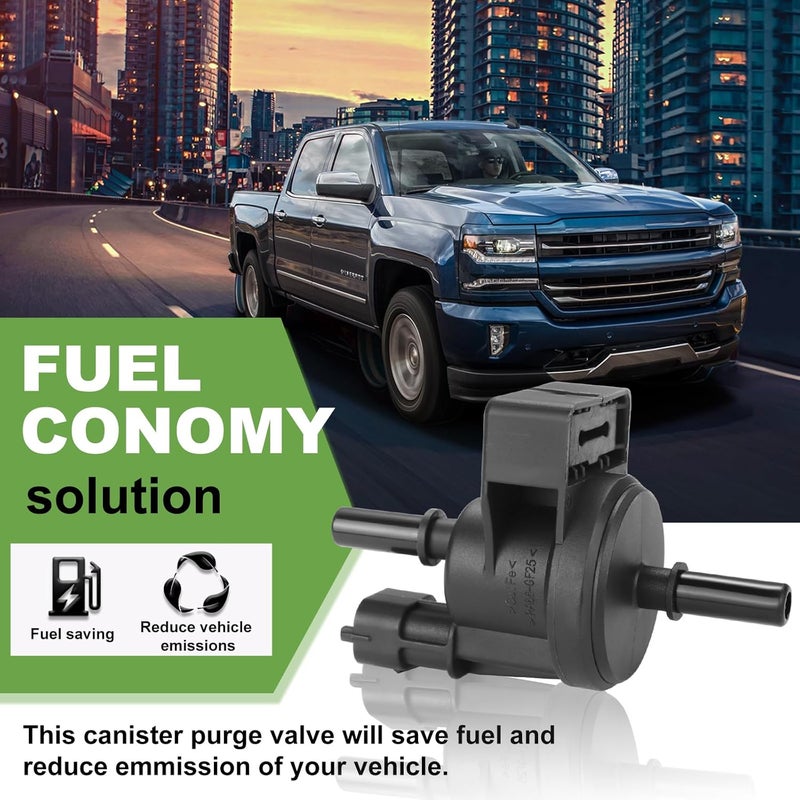 Mormonea 911-079 214-1685 Evap Vapor Canister Purge Valve Solenoid Compatible With B-uick Lacrosse C-adillac CTS SRX STS C-hevy Camaro Equinox G-MC Acadia P-ontiac G8 Torrent Saturn Outlook Vue - Image 3
